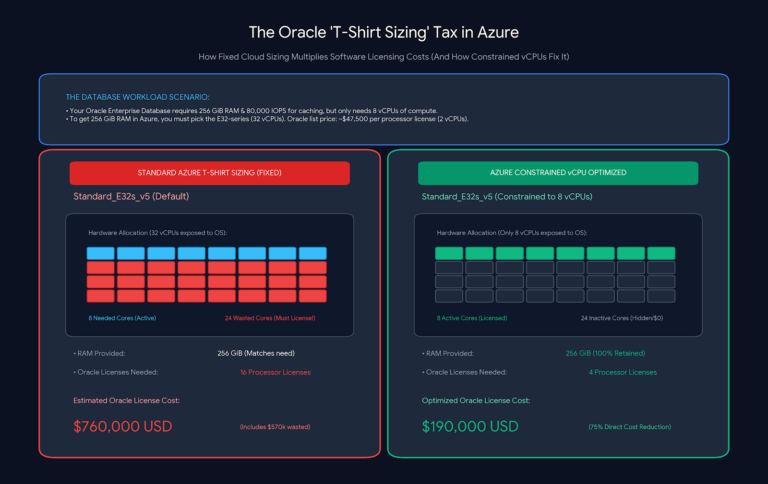 Azure VM vCore Customization: Slash Licensing Costs & Boost Single-Thread Performance.